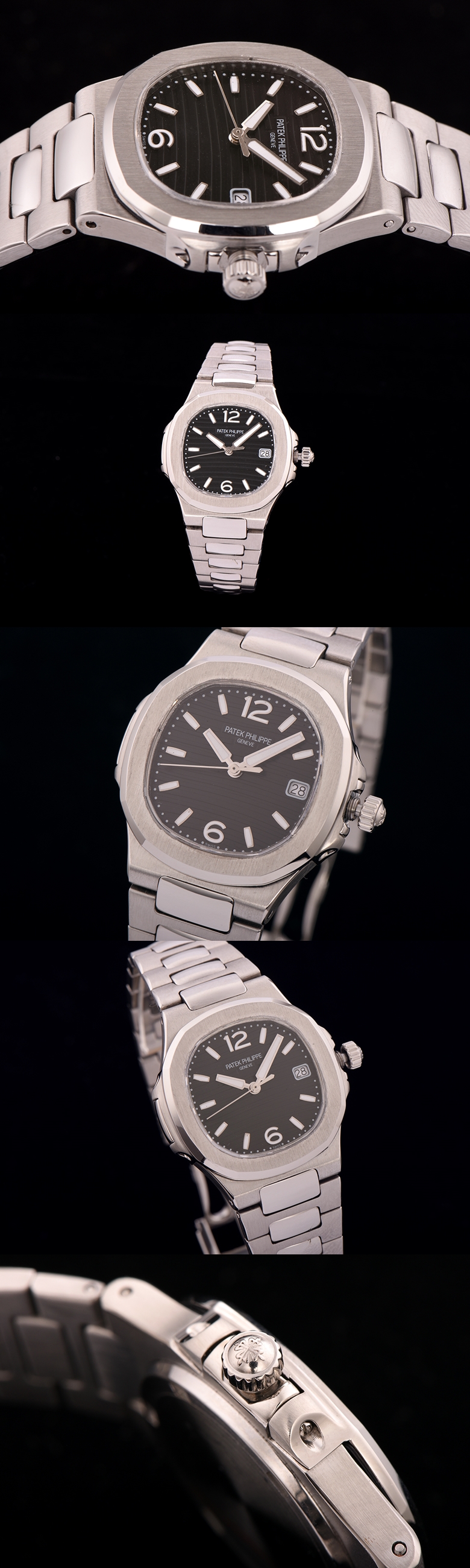 파텍필립 여성용 노틸러스-29 쿼츠 34mm 70111